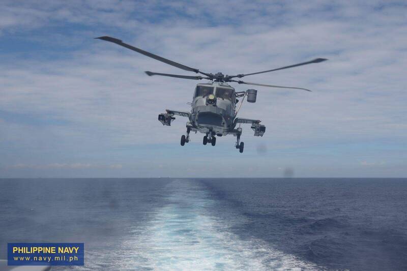 菲律賓海軍的AW159反潛直升機。該國在將海軍航空兵力升格後，未來有望增購該儎台，提升海上反潛作戰能力。（菲律賓海軍官方Facebook）