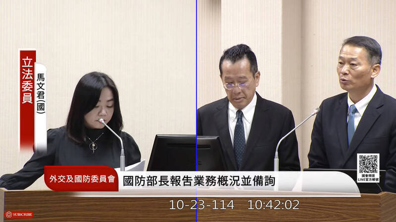 空軍參謀長李慶然中將日前在外交國防委員會上坦承，66架F-16V BLK70戰機要在2026年底前全數交畢，「評估風險相當高」，樂觀程度與半年前說法大不同。（擷自立法院隨選視訊IVOD）