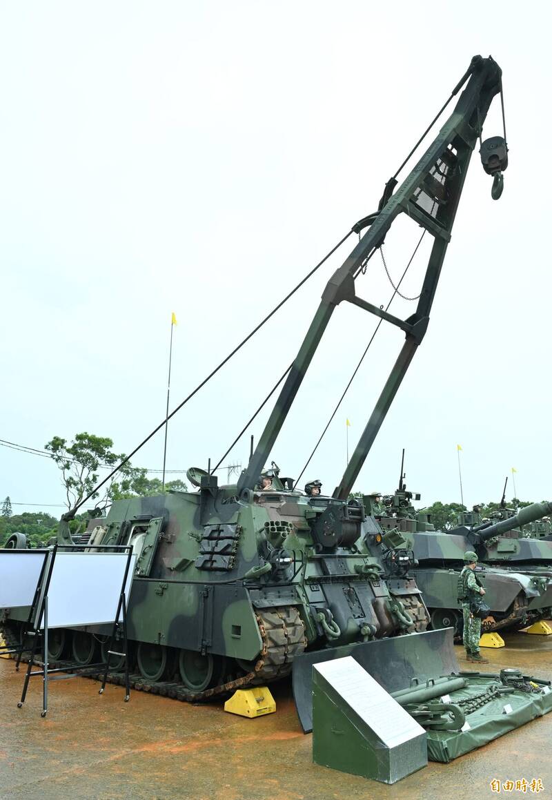 M88A2裝甲救濟車。（資料照）