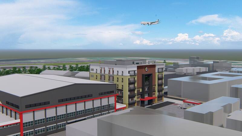 空勤總隊台北駐地自2023年5月啟動新建大樓、棚廠工程，原定2028年完工，最新公告指出整體工期將拉長至2029年，黑鷹進駐時程也同步延後。（內政部空勤總隊官網）