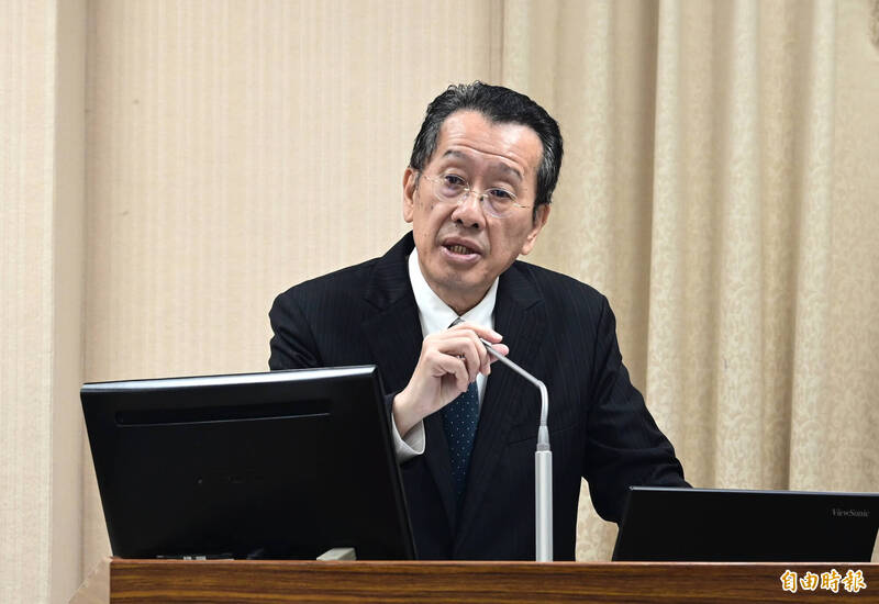 國防部長顧立雄。（記者王藝菘攝）
