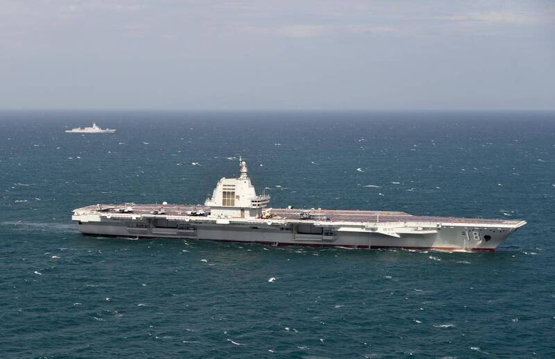 中國解放軍海軍航艦「福建號」（CV-18）。（中國海軍X帳號 @China_Navy）