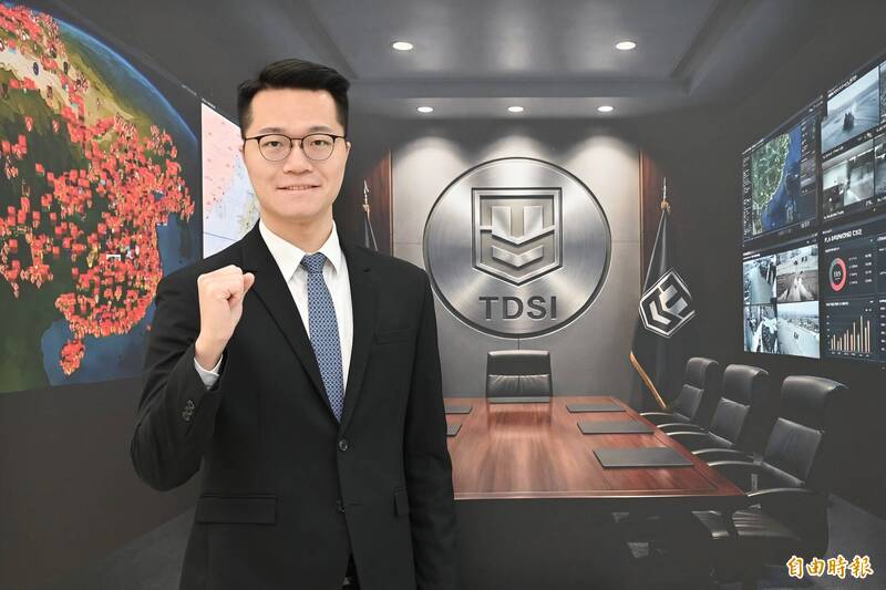 臺灣國防研究倡議共同創辦人湯廣正。（記者田裕華攝）