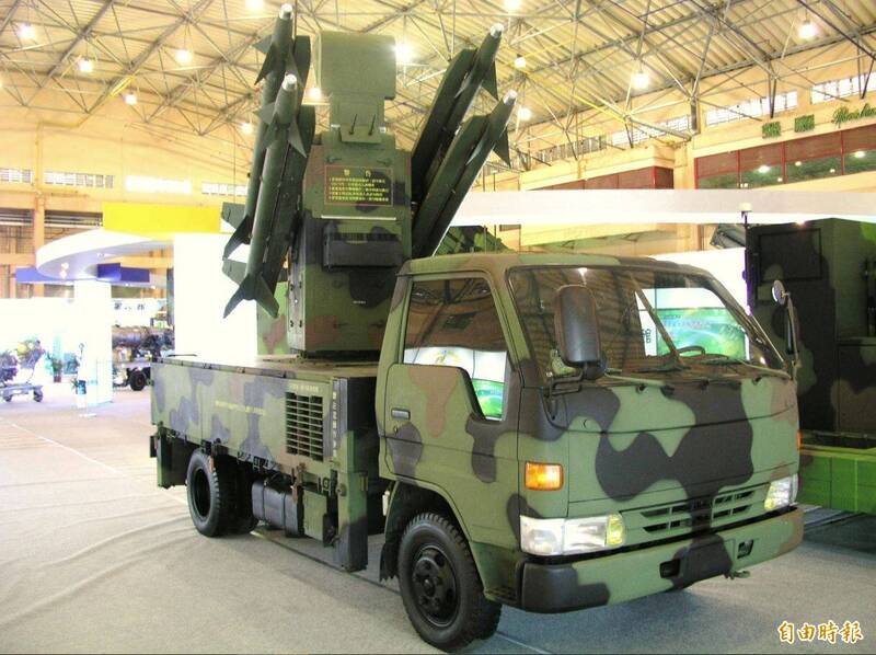 圖為劍一捷羚防空飛彈系統。（資料照）