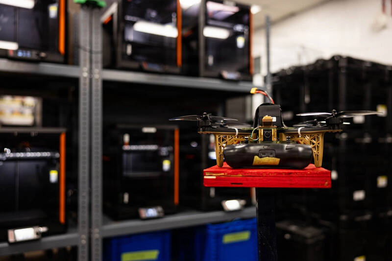 HANX無人機由一位陸戰隊中士領導團隊設計、製造。（DVIDS）