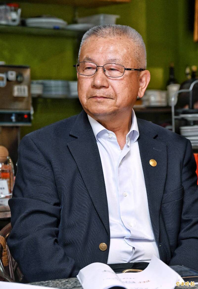 台北政經學院基金會和平與安全中心執行長、退役海軍二級上將、前國防部副部長蒲澤春。（記者方賓照攝）