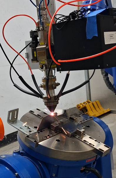 圖為3D列印製造國防武器修補零件，已通過地面點火功能性測試、上機動態測試。（中科院提供）