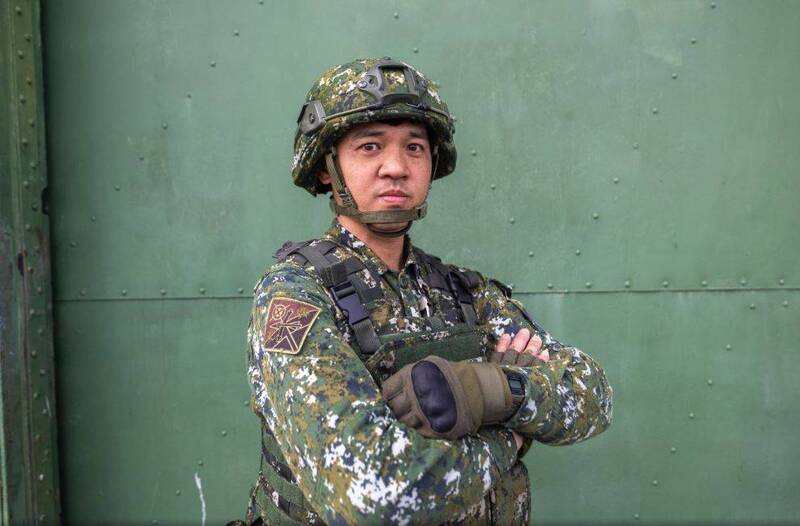 58砲指部多管飛彈連發射士李俊宏中士。（圖：取自青年日報）