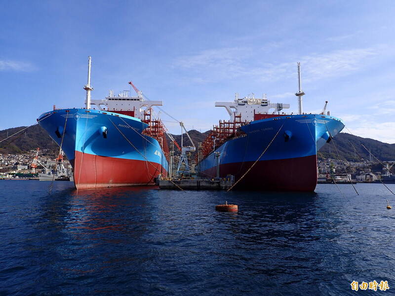 戰前大日本帝國海軍戰艦大和號在吳港建造，吳港目前也是日本造艦的重要據點。（記者陳鈺馥攝）