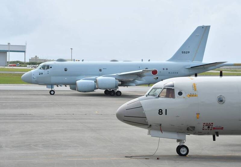 P-1反潛機是日本國造機種，性能普遍優於P-3C反潛機。（取自海上自衛隊第5航空群X）