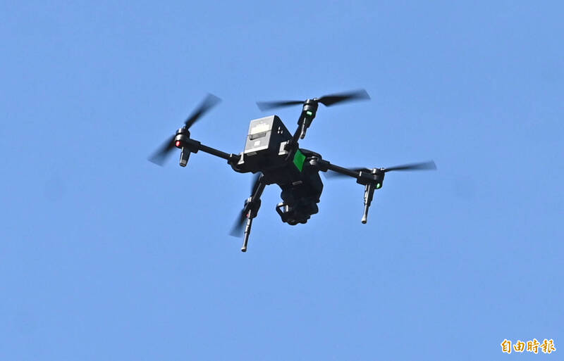 國軍使用的監偵型無人機。（資料照）