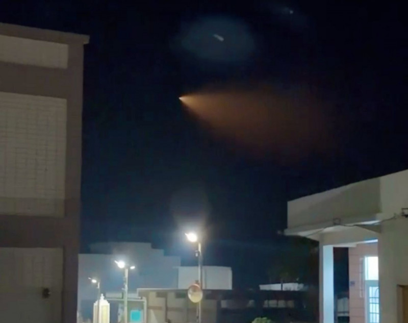 中國捷龍3號火箭升空 澎湖七美全目擊