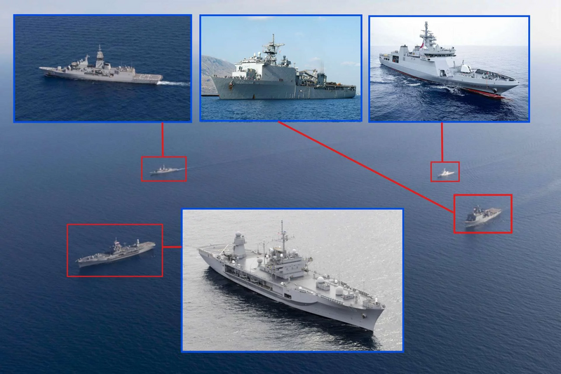 美軍第七艦隊指揮艦出動 率美菲澳艦隊聯演