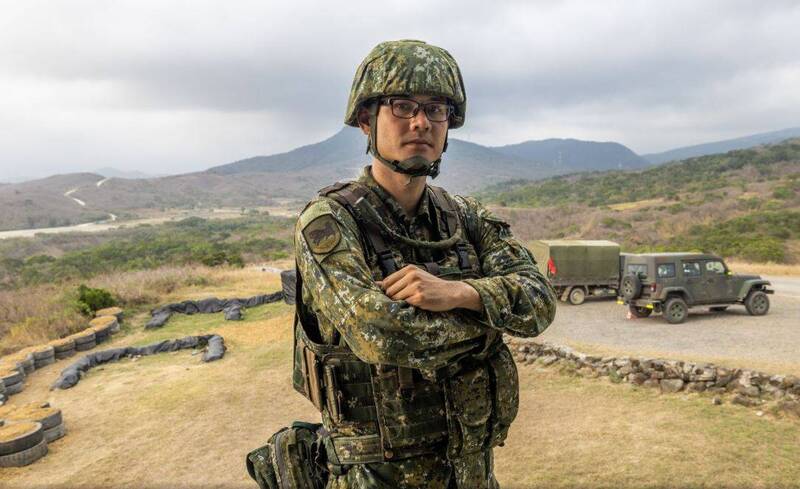 4支部庫本部暨支援連未爆彈處理士陳宏龍士官長。（圖：取自軍媒青年日報）