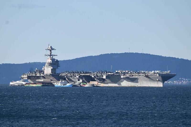 美航艦「福特號」海外部署時間創紀錄  將撤離中東返美