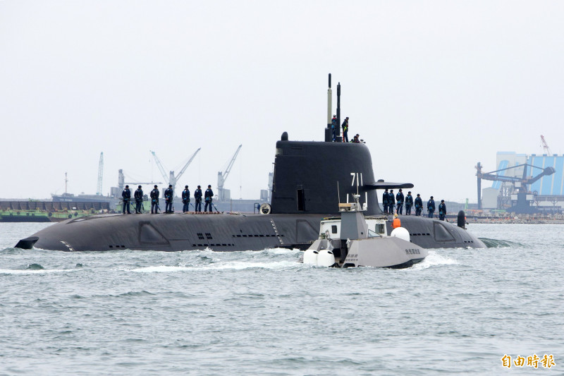 海鯤潛艦今再次出海  何時操雷丶跨夜測試  陳政宏：快了！