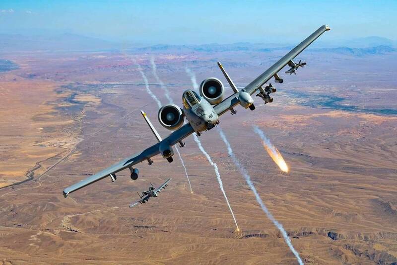 飛彈、無人機威脅升高 A-10罕見演練低空躲飛彈