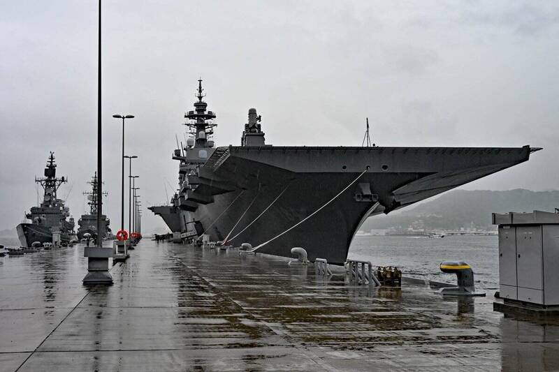 日準航艦「加賀號」啟航執行3個月印太部署 可起降F-35B引發關注