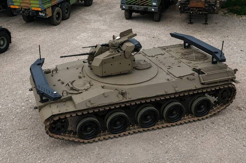 古董戰車化身精銳 法AMX-30戰車模改為無人戰鬥車