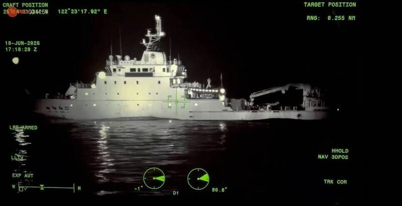 中科研船現身我東部海域 國防院學者林超倫:恐蒐整潛艦運用水文資訊