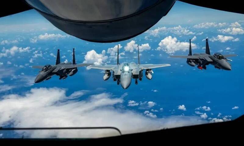 距台灣最近美軍基地換裝 F-15EX重返嘉手納接棒第一島鏈空優