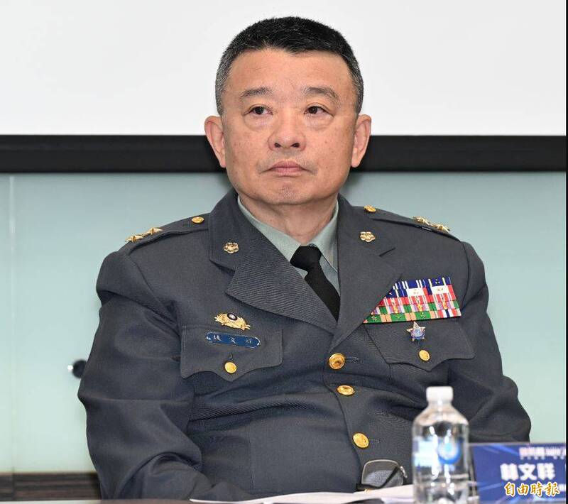 軍備局長林文祥中將。（資料照）