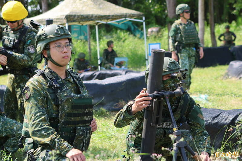 隨軍直擊》漢光教召「解鎖」新技能 四戰區召員:實射迫砲更震撼
