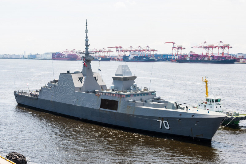 星「可畏級」軍艦「藍矛」飛彈首曝光 射程290公里取代魚叉還可攻陸