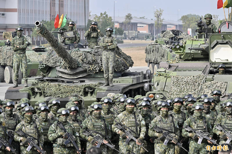 陸軍564旅（如圖）所屬砲兵營，在今年度漢光42號實兵演習期間北上馳援。（資料照）