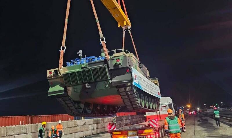最新28輛韓製K2戰車到貨!波蘭組建鋼鐵雄師 拚2030擁900新戰車