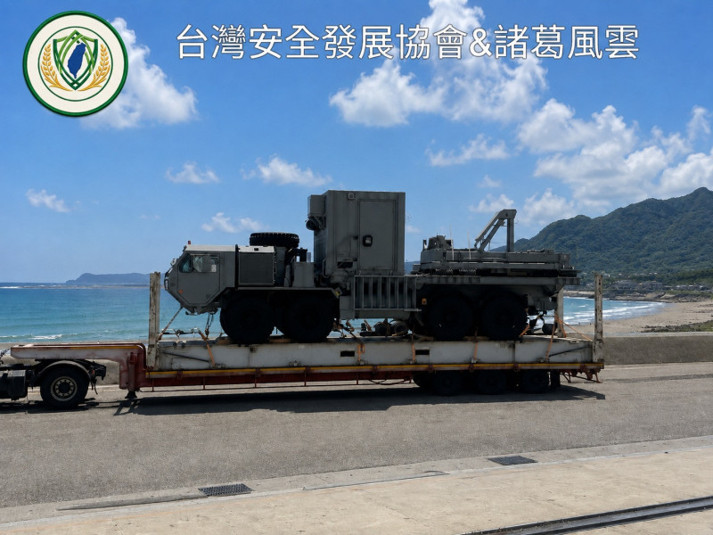 美售台岸置型魚叉反艦飛彈系統 首次在台灣曝光