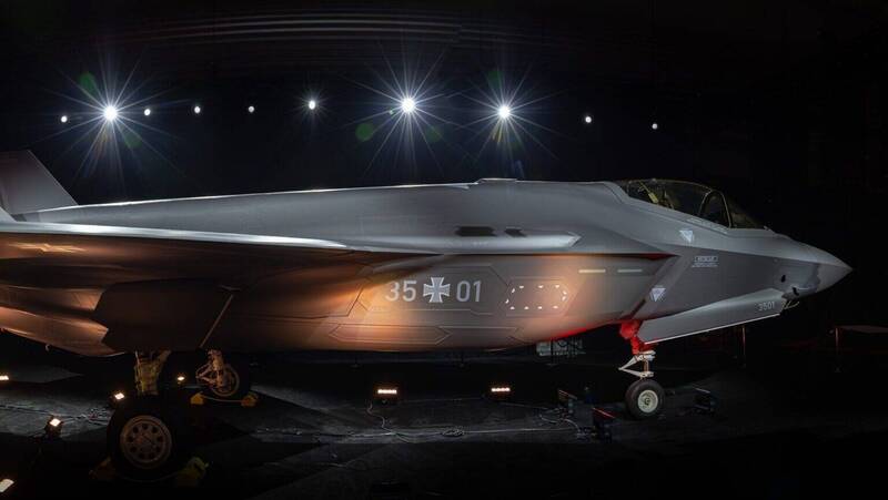 德國首架F-35都亮相了還得留美!首批8架赴德時間曝光