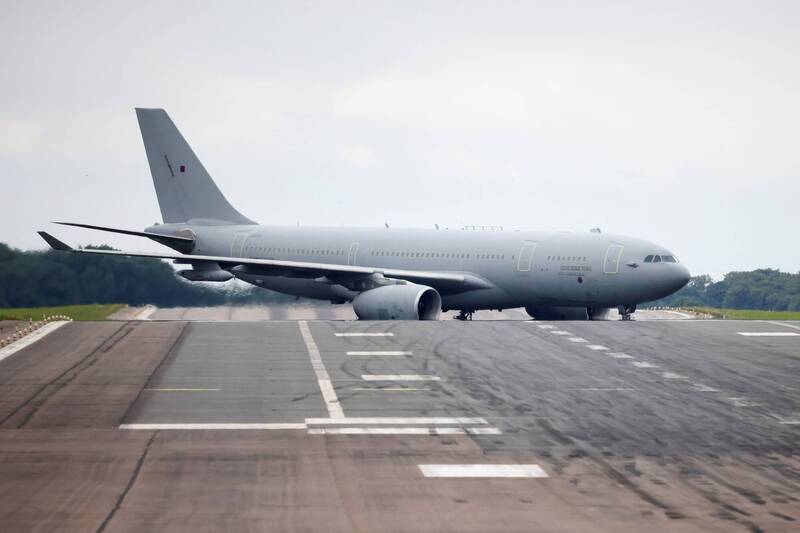 不讓胡塞武裝太猖狂 英國派「航海家」加油機支援沙烏地阿拉伯