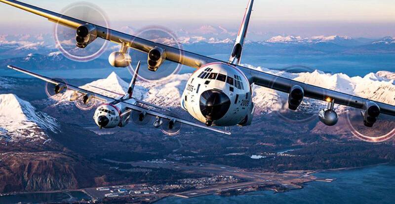 美國海岸防衛隊的HC-130J機隊。（圖：取自美國海岸防衛隊官網）