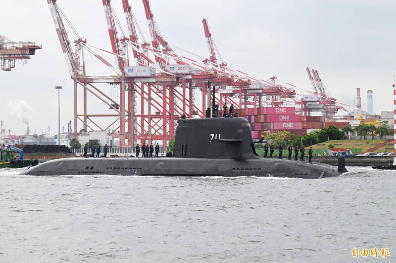 海鯤號潛艦10月交艦？海軍：不設定交艦時間 逾期每日罰19萬餘元