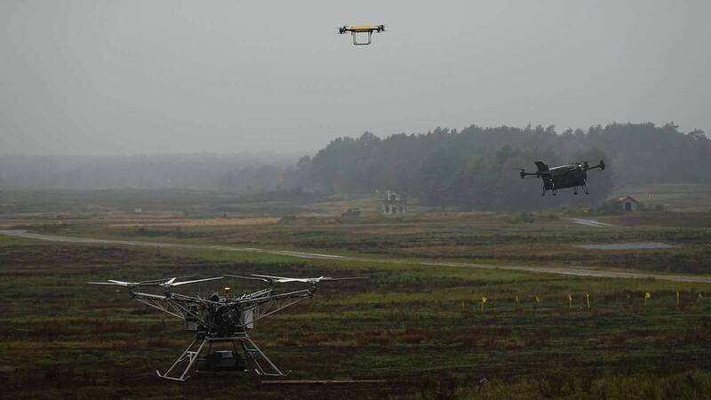 德首支「無人機團」2027成軍 縱深打擊500公里、地面機器人也入列