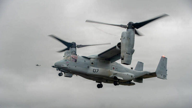 V-22「魚鷹」拚服役2055年 美軍增14家供應商換新齒輪解墜機危機