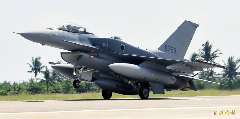 對美採購F-16V戰機已有6架出廠 空軍:「蝮蛇之盾」完成部分硬體裝設