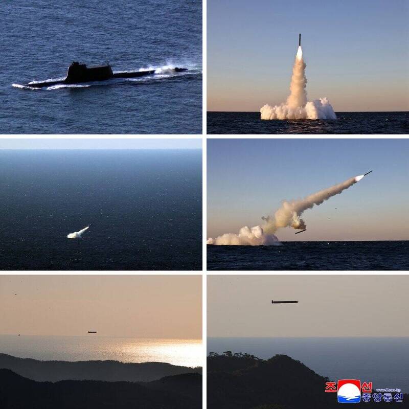 北韓時隔近3年再試射潛射巡弋飛彈 潛艦「金君玉英雄號」曝光