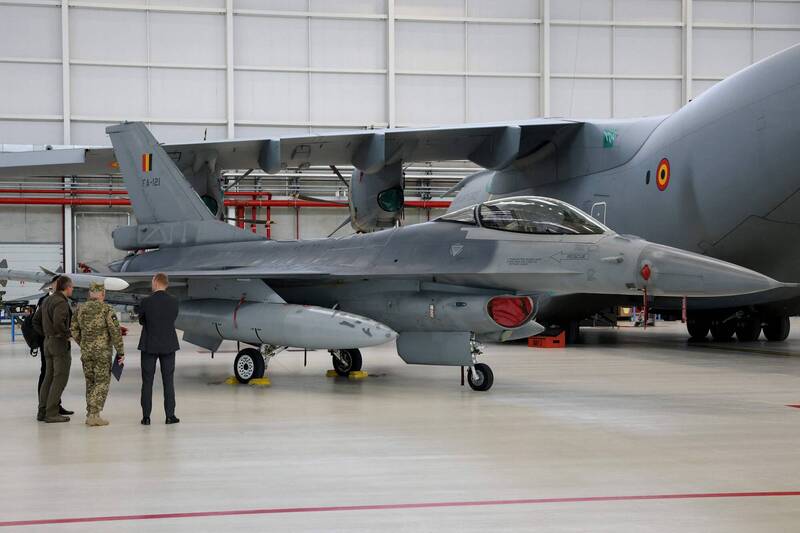 反制俄高速無人機 比利時增援10架F-16助烏克蘭 改用機砲省飛彈