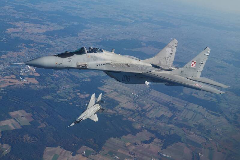 好像有點太老了...波蘭再送烏克蘭2架MiG-29戰機 其中1架已屆壽限