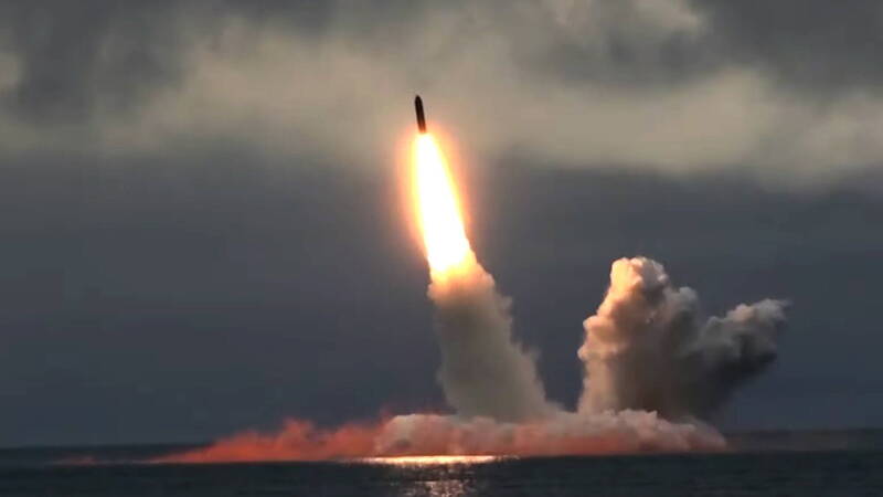 睽違近6年!俄核潛艦打潛射彈道飛彈 從遠東打到俄國西北方