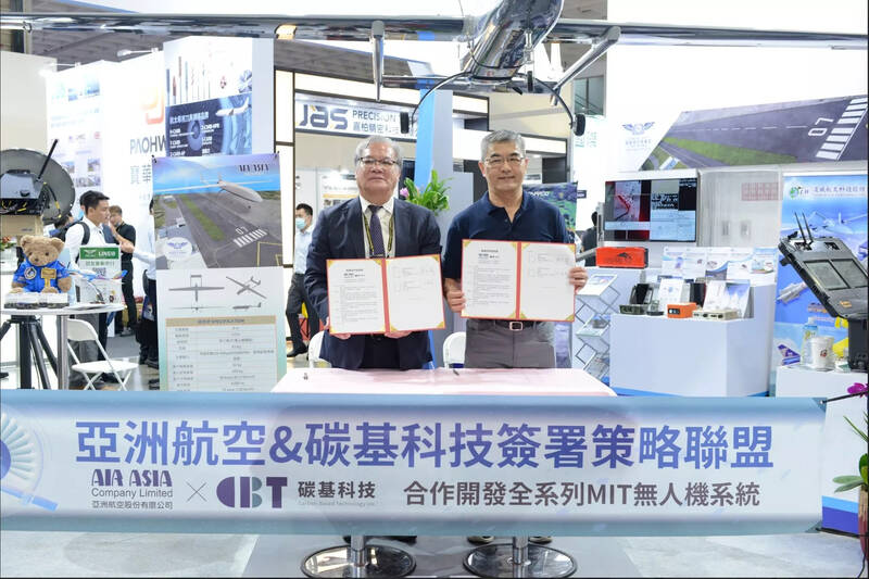 五款軍用軍規無人機 碳基科技是最大幕後功臣