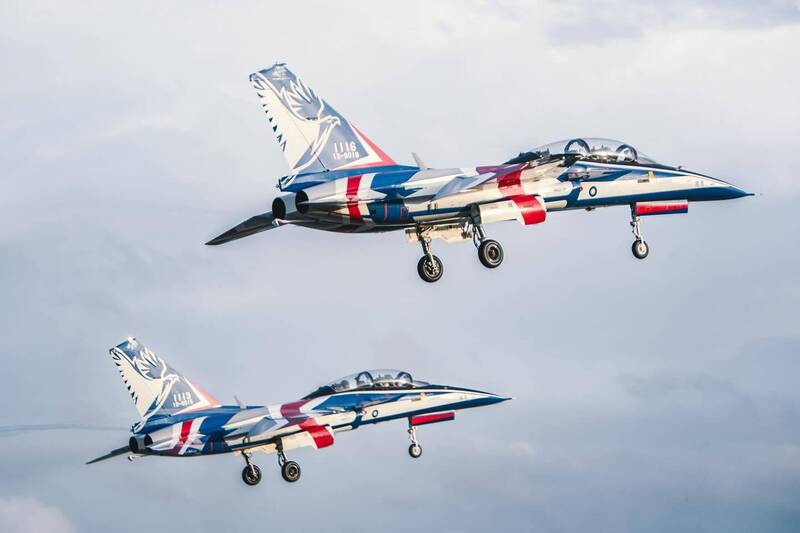 空軍持續接裝「勇鷹」高教機 22.95億委漢翔生產零附件鞏固飛訓能量