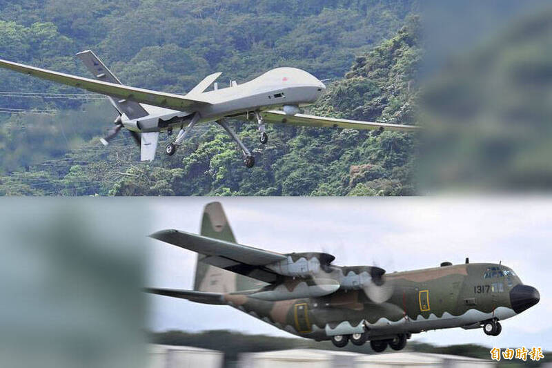 C-130運輸機性能提升+騰雲二型無人機量產  可望列入114年度預算