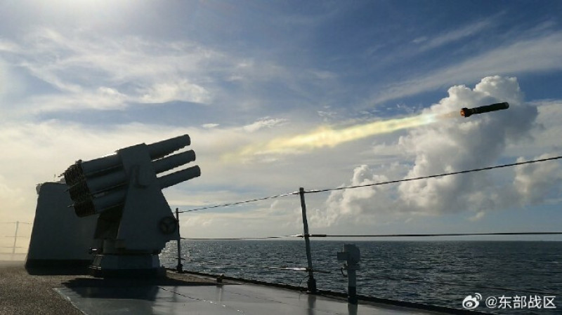 中國浙東海域實彈軍演  國防部：嚴密掌握、監控應處