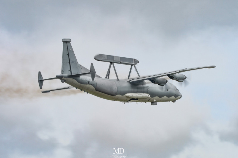 中國新型電戰機現身 運-9LG亮相泰國聯合軍演