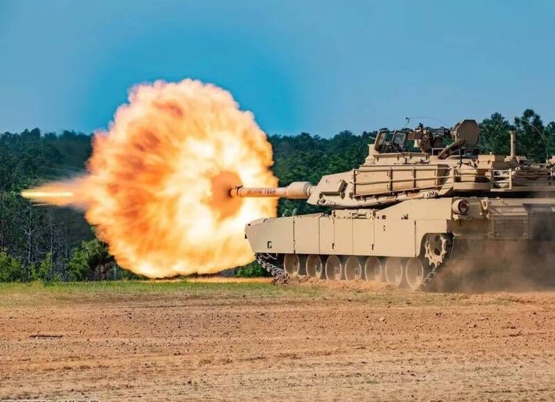 美不只「彈簧刀」軍售公告金額較高 國軍：M1A2T戰車採購案也是