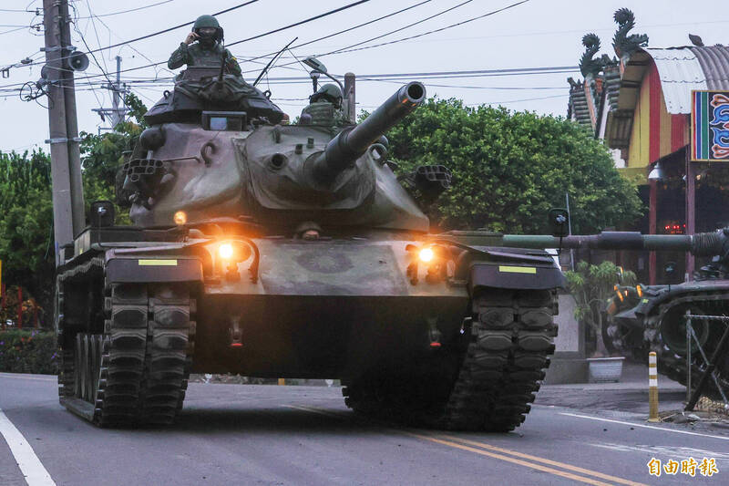 M60A3戰車加裝「環景雷達警示系統」  9月航太國防展公開亮相