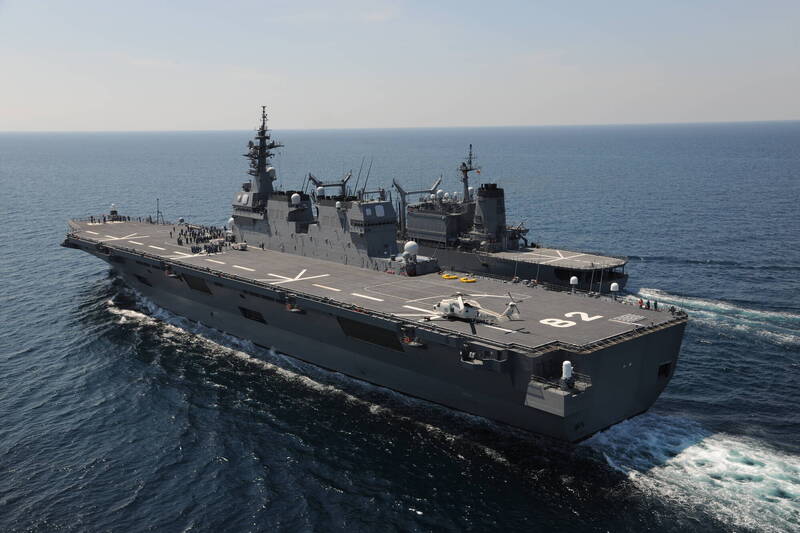 「伊勢號」護衛艦領銜 日海自印太遠洋部署21日啟航